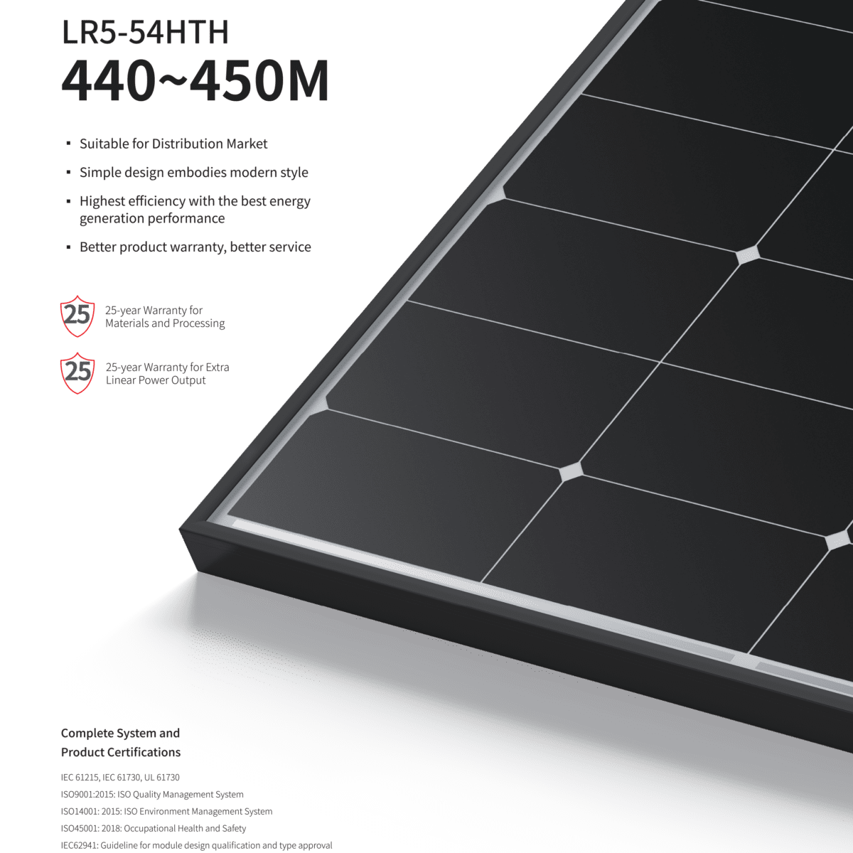 Longi Hi-MO 6 Scientist LR5-54HTH 445M